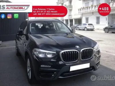 Usata BMW X3 Advantage 190 CV (139 kW) 2019 Nero SUV