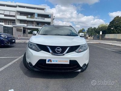 Bianco Usata 2016 Nissan Qashqai Tekna SUV | 13.490 € (Buon prezzo)