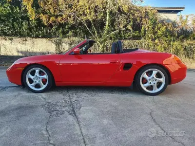 Usata Porsche Boxster 252 CV (185 kW) 2001 Rosso Cabrio