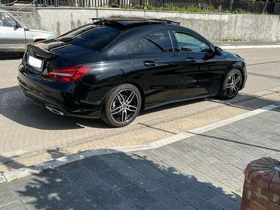 Usata Mercedes CLA200 Premium 136 CV (100 kW) 2018 Nero Berlina