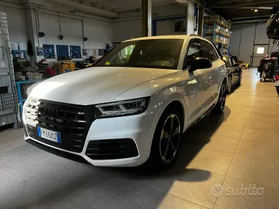 Usata Audi Q5 S-Line 190 CV (139 kW) 2018 Bianco SUV