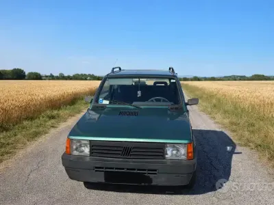 Usata Fiat Panda Young 39 CV (28 kW) 1997 Verde Utilitaria
