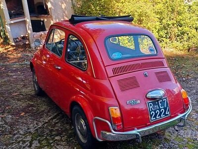 Usata Fiat 500 1960 Rosso Utilitaria