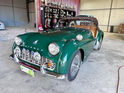 usata Triumph TR3 A / Omologata ASI / British Green /