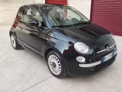 Usado Fiat 500 69 CV (50 kW) 2008 Negro Berlina