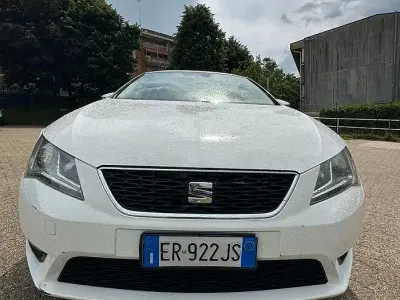 Usata Seat Leon Reference 86 CV (63 kW) 2013 Bianco Berlina