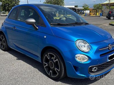 Usata Fiat 500 Sport 69 CV (50 kW) 2016 Blu Utilitaria