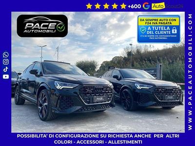 Usata Audi RS Q3 Sportback Ambiente 400 CV (294 kW) 2024 Nero SUV