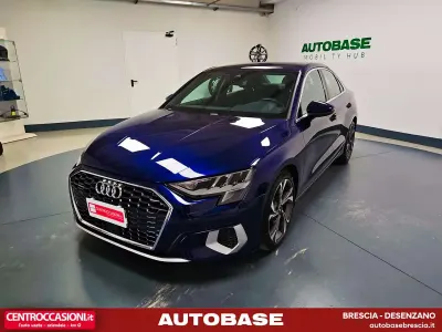 Usata Audi A3 Advanced 200 CV (147 kW) 2021 Blu/azzurro Berlina