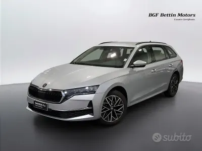 Usata Skoda Octavia Executive 150 CV (110 kW) 2025 Argento brilliant metallizzato Station wagon