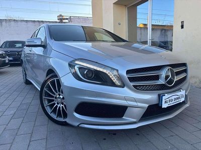 Usata Mercedes A200 Premium 136 CV (100 kW) 2015 Argento Berlina