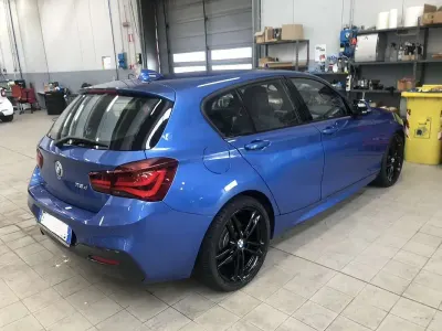Usata BMW 118 M Sport 150 CV (110 kW) 2017 Blu/azzurro Utilitaria