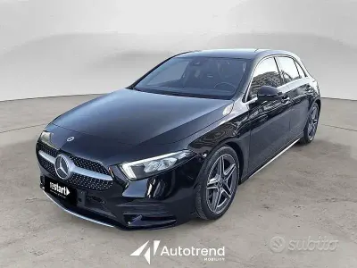 Usata Mercedes A150 Premium 150 CV (110 kW) 2021 Nero Berlina