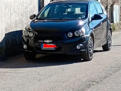 Usata Chevrolet Aveo 2012 Nero Berlina