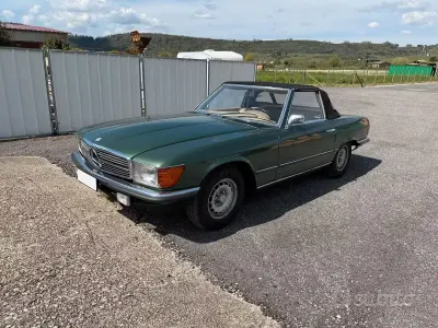 Usata Mercedes SL350 1970 Verde Cabrio