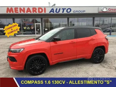 Usata Jeep Compass 131 CV (96 kW) 2021 Rosso SUV