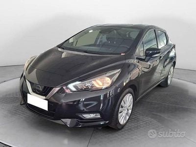 Usata Nissan Micra Acenta 71 CV (52 kW) 2019 Nero Utilitaria