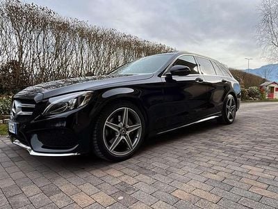 Usata Mercedes C220 Premium 170 CV (125 kW) 2018 Nero Station wagon