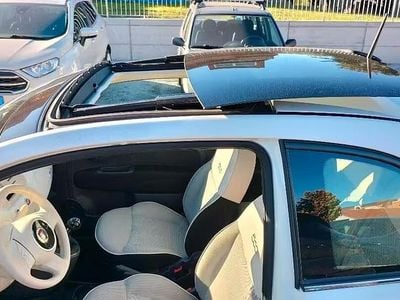 Usata Fiat 500 Lounge 95 CV (69 kW) 2014 Bianco Berlina