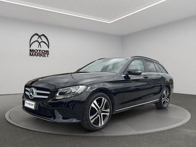 Usata Mercedes C200 160 CV (117 kW) 2020 Nero / black