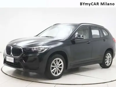 Usata BMW X1 Advantage 136 CV (100 kW) 2021 Black sapphire metallizzato SUV