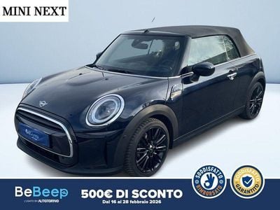 Usata Mini Cooper Cabriolet Classic 136 CV (100 kW) 2022 Nero Cabrio