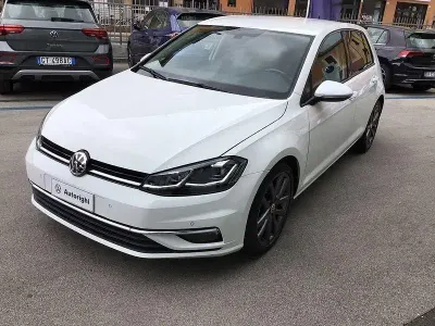 Brugt VW Golf VII Highline 116 HK (85 kW) 2017 Hvid Sedan