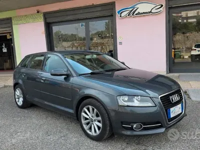 Usata Audi A3 Sportback Ambiente 90 CV (66 kW) 2011 Grigio Utilitaria