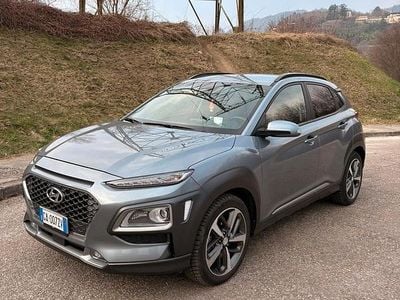 Usata Hyundai Kona Premium 177 CV (130 kW) 2020 Grigio SUV