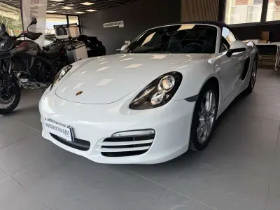 Usata Porsche Boxster 265 CV (194 kW) 2013 Bianco Cabrio