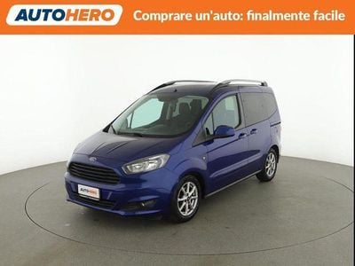 Usata Ford Tourneo Courier 74 CV (54 kW) 2015 Blu Monovolume