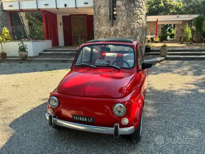 Usata Fiat 500 Dolcevita 1970 Rosso Utilitaria