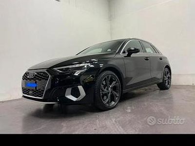 Usata Audi A3 Advanced 150 CV (110 kW) 2021 Nero Berlina