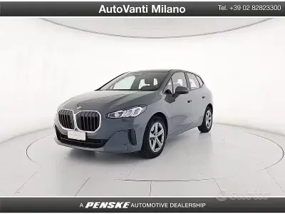 Usata BMW 218 Active Tourer 136 CV (100 kW) 2022 Grigio Monovolume