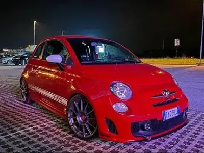 Usata Abarth 595 140 CV (102 kW) 2015 Rosso Coupé