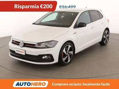 Usata VW Polo GTI 200 CV (147 kW) 2019 Bianco Utilitaria