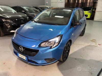 Usata Opel Corsa 90 CV (66 kW) 2019 Blu Utilitaria