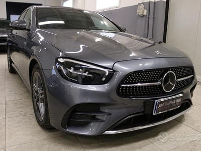 Usata Mercedes E220 Premium Plus 194 CV (142 kW) 2022 Nero Berlina
