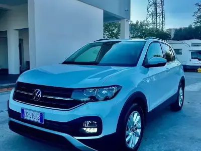 Begagnad VW T-Cross Style 110 HK (80 kW) 2022 Vit SUV