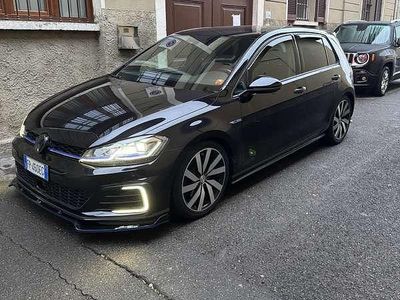 Usata VW Golf VII GTE 204 CV (150 kW) 2018 Blu/azzurro