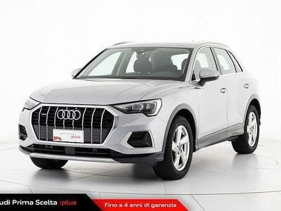 Usata Audi Q3 Advanced Plus 150 CV (110 kW) 2019 Argento fioretto metallizzato SUV