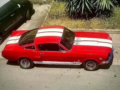 Usata Ford Mustang Fastback 340 CV (250 kW) 1965 Rosso Coupé