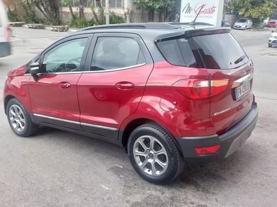 Usata Ford Ecosport 100 CV (73 kW) 2018 Rosso SUV