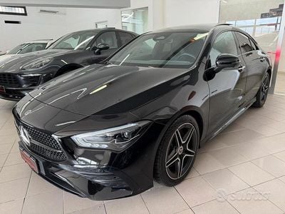 Usata Mercedes CLA200 AMG Line Premium 150 CV (110 kW) 2024 Nero Berlina