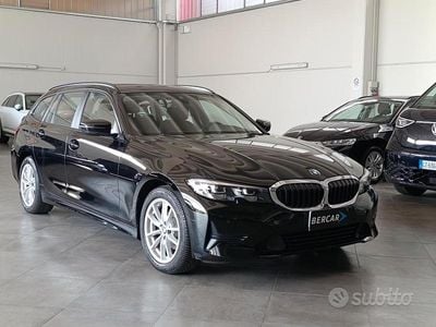 Usata BMW 320e Advantage 190 CV (139 kW) 2022 Nero Station wagon