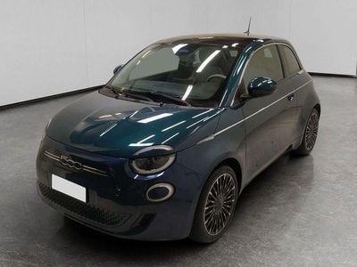 Usata Fiat 500e La Prima 86 kW (118 CV) 2021 Blu Berlina
