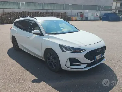 Usata Ford Focus Titanium S 115 CV (84 kW) 2022 Bianco Station wagon