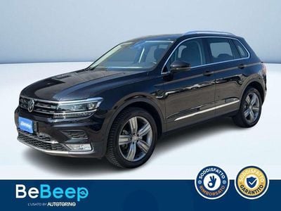 Usata VW Tiguan Executive 190 CV (139 kW) 2016 Nero pastello SUV