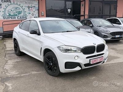 Usata BMW X6 M Sport 313 CV (230 kW) 2016 Bianco SUV