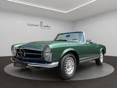 Usata Mercedes SL280 170 CV (125 kW) 1970 Verde Cabrio